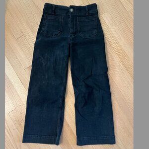 Black Maeve Anthropologie Colette Cropped Jeans Size 27